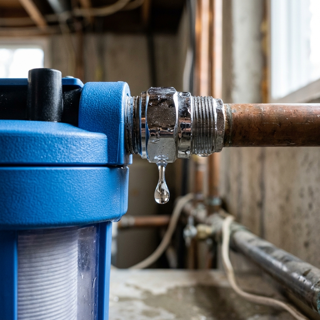 Water Filter Leaking
