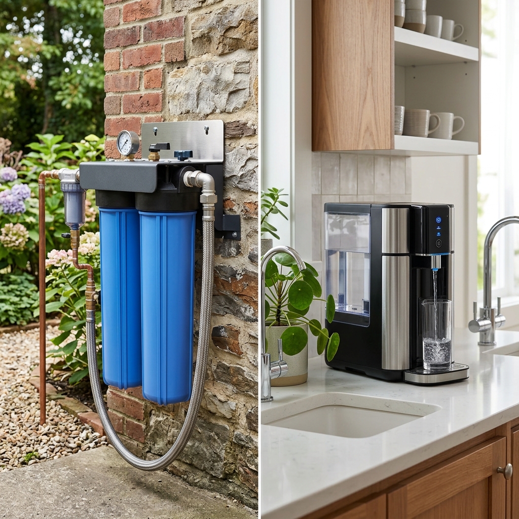 Outdoor vs Indoor Water Filters